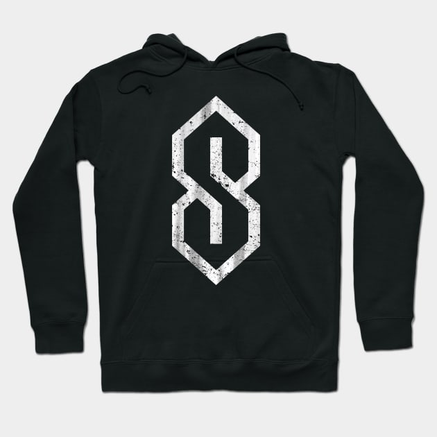 The Universal S or Cool "S" or Pointy "S" Hoodie by TextTees